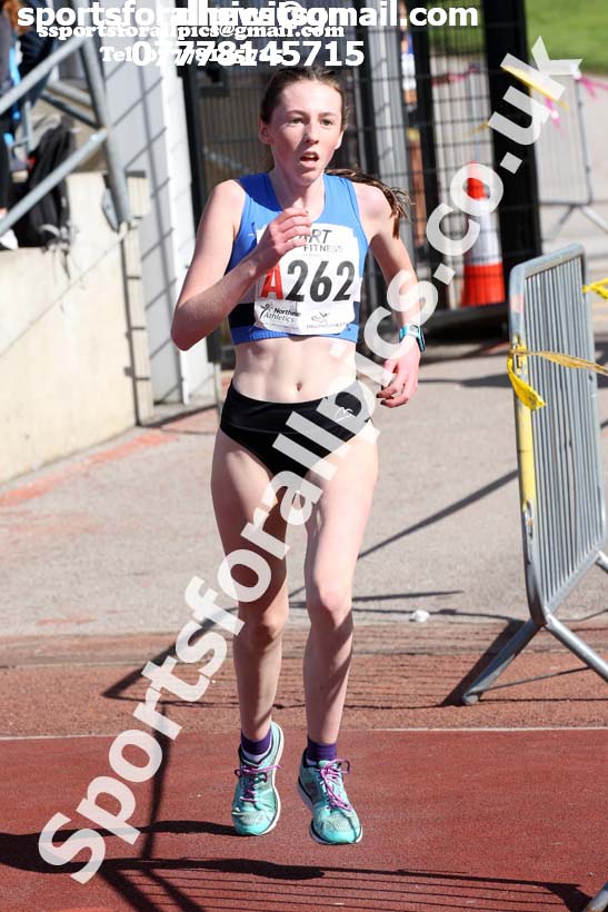Womens under-17s  Northern 3 Stage Road Relay, SportsCity, Manchester. Photo: David T. Hewitson/Sports for All Pics